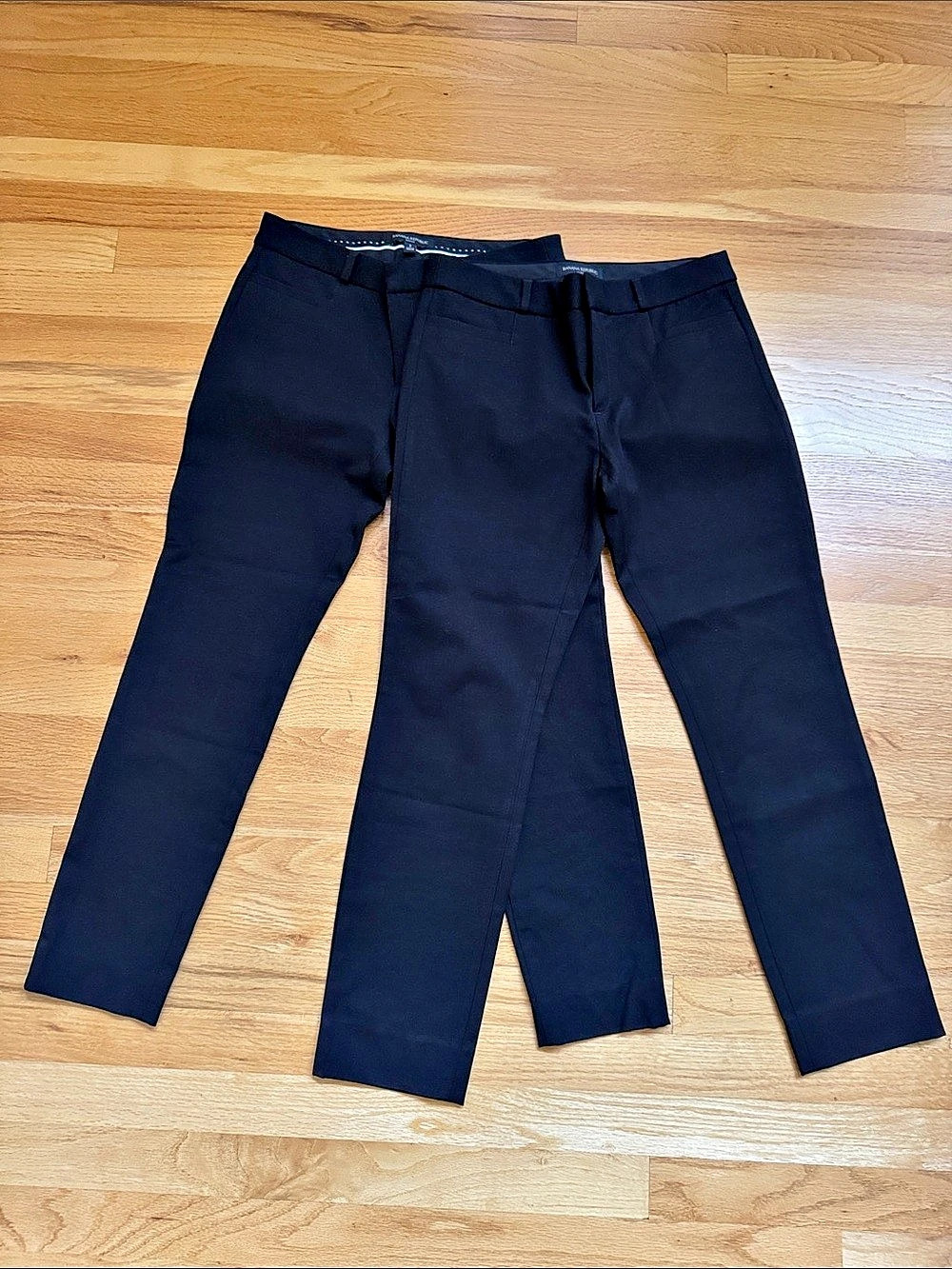 Banana Republic Sloan Fit-Correctional Ankle Pant Skinny Pants Black Size 2